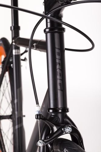 Велосипед Drag 28 Stereo 550 FX Черно/Оранжевый 2021 фото 7