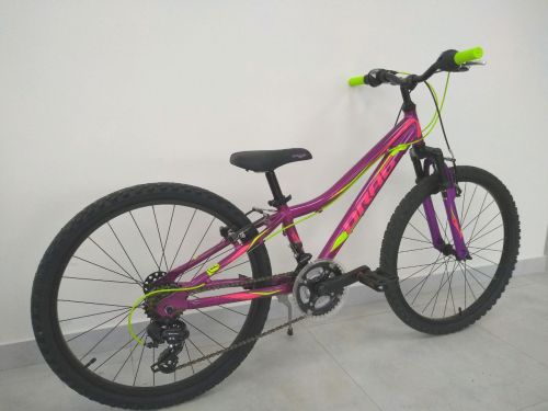 Велосипед Drag 24 Little Grace TY-37 Фиолетово/Зеленый 2020 фото 4