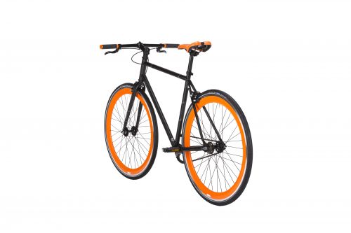 Велосипед Drag 28 Stereo 550 FX Черно/Оранжевый 2021 фото 2