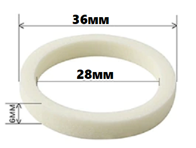 Поролоновые кольца Risk для амортизационных вилок, 28мм, 2 шт фото 2
