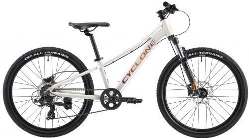 Велосипед CYCLONE 24" DREAM Белый 2021 Гидравлика