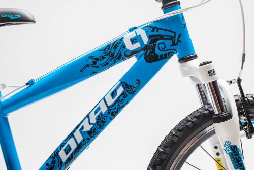 Велосипед Drag 24 C1 Comp TY-37 Сине/Белый 2019 фото 3