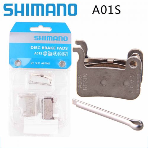 Дисковые Колодки Shimano A01S для BR-M975/M965/M775/М665/M595. Resin, Оригинал BOX