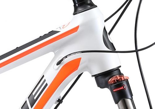 Велосипед CYCLONE LLX 27,5" Бело/Оранжевые 2019 фото 2