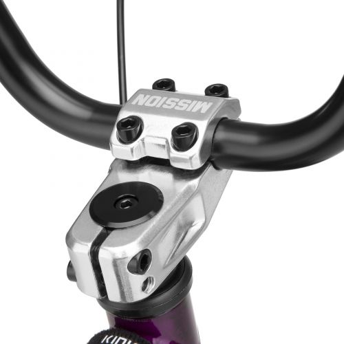 Велосипед KINK BMX 20" Curb 20" Gloss Smoked Fuchsia Фиолетовый 2021 (K400FUS21) + Подарок фото 7