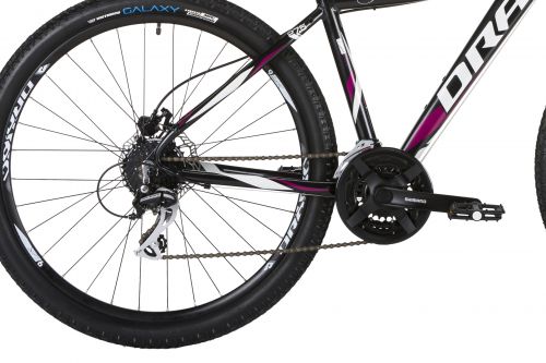 Велосипед Drag 27.5 Grace TE AT-38 17 Черно/Фиолетовый 2019 фото 5