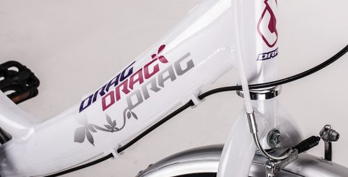 Велосипед Drag 20 Prima Бело/Фиолетовый 2020-1 фото 3