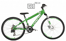 Велосипед Drag 24 C1 Pro TY-37 Зелено/Белый 2020