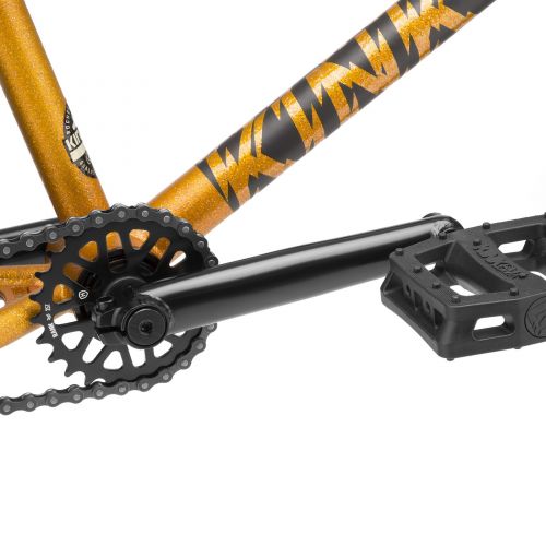 Велосипед KINK BMX 20" Curb 20" Matte Orange Flake  Оранжевый 2021 (K400ORG21) + Подарок фото 4