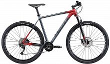Велосипед CYCLONE 29" ALX  Серо/Красный 2021