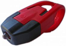 Задняя Мигалка Spelli SRL-210R BK\RED, корпус: Красно-Черный, 1 красный диод