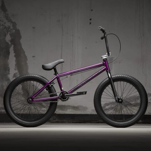 Велосипед KINK BMX 20" Curb 20" Gloss Smoked Fuchsia Фиолетовый 2021 (K400FUS21) + Подарок