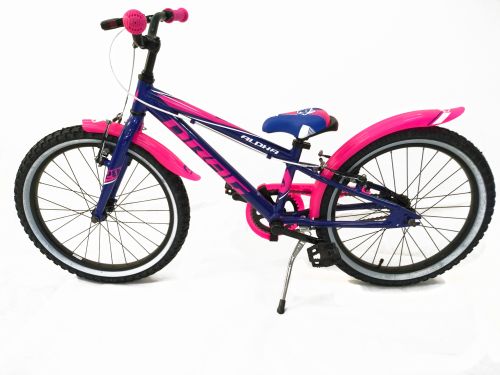 Велосипед Drag 18 Alpha SS Сине/Розовый 2020 фото 2
